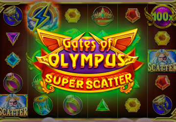 Слот Gates Of Olympus Super Scatter в Космонавт казино